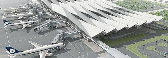 Niemal roku potrzebowali architekci z pracowni JSK by przygotować projekt budowlany nowego terminalu dla lotniska w Rębiechowie.