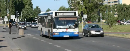 Gdańską linię 149 od kilku dni obsługują autobusy w gdyńskim malowaniu.