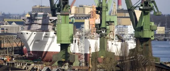 Wielozadaniowiec Combi Dock II to pierwszy ukończony w tym roku statek w Stoczni Gdańskiej.