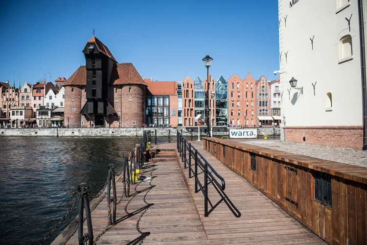 Od kwietnia można w Gdańsku korzystać z wyremontowanych nabrzeży na Ołowiance. 