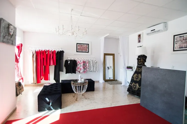 Wnętrze atelier.