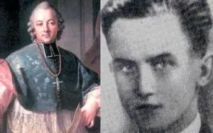 Podobieństwo mało uderzające: biskup Ignacy Krasicki, autor Monachomachii i Janek Krasicki, członek PPR.