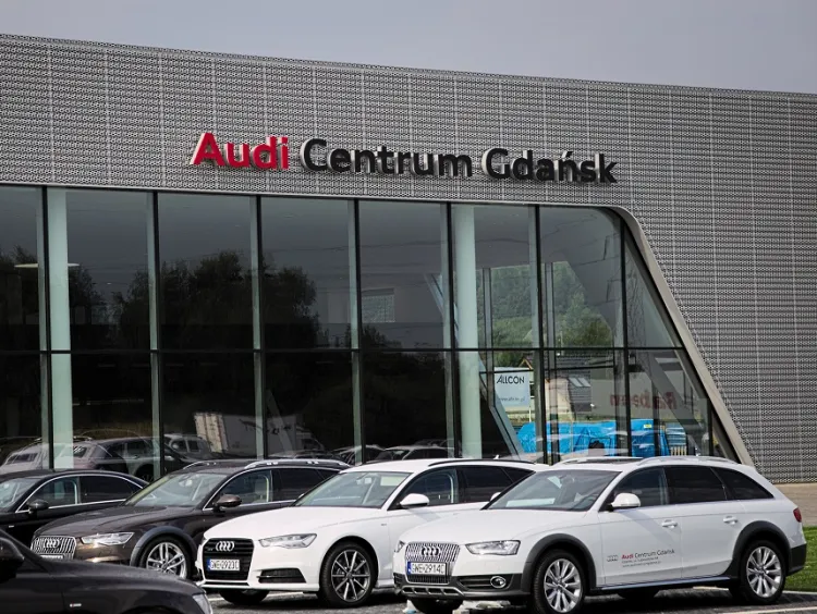 Audi Centrum Gdańsk w Szadółkach.