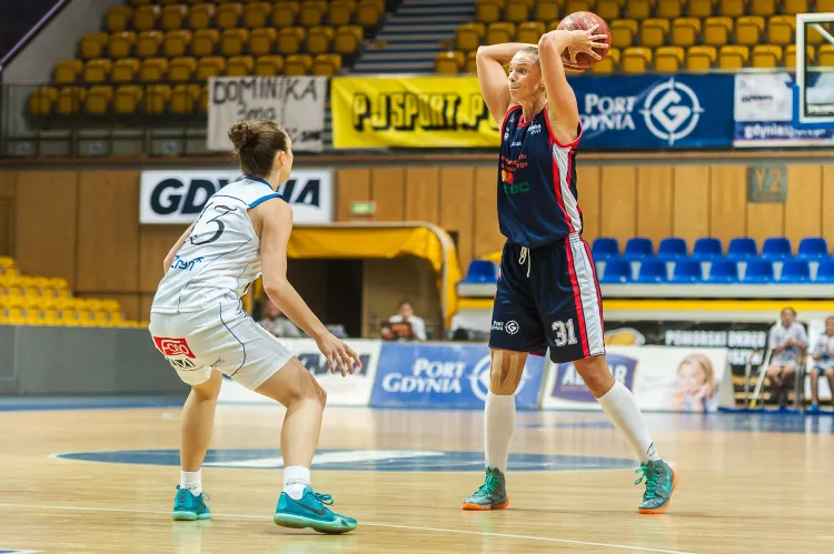 Tatiana Troina pokazała w Toruniu, że w nowym sezonie będzie jedną z liderek ataku Basketu Gdynia.