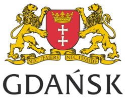 Pierwsza wersja gdańskiego herbu.