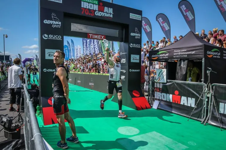 Meta połówki Ironmana w Gdyni stała się początkiem drogi do pełnego Ironmana we Frankfurcie w 2016 roku.