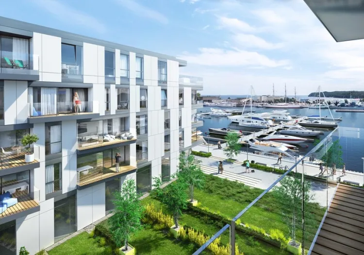 Marina w połączeniu z sześcioma budynkami ma być dopiero początkiem zabudowy Mola Rybackiego w Gdyni.