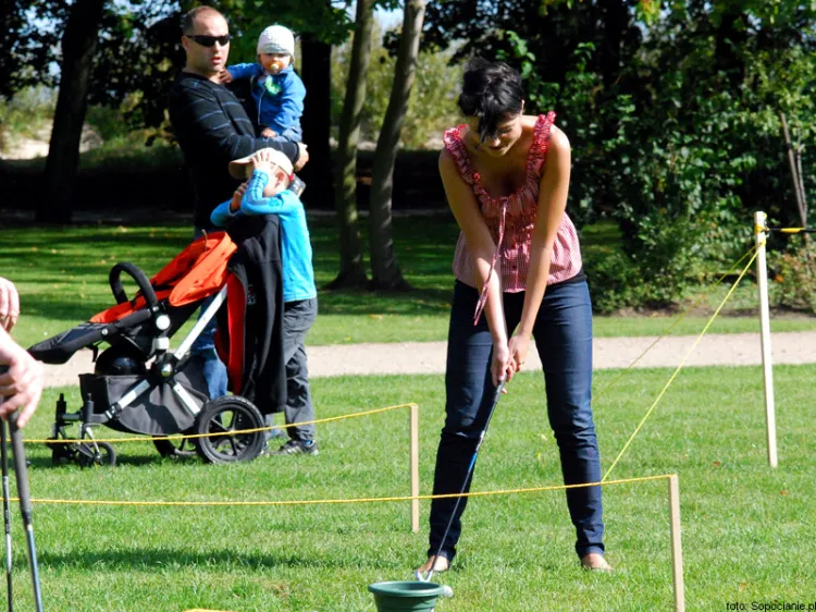 Golf dla każdego Zajęcia w ramach sopockiego programu Zdrowi i Aktywni