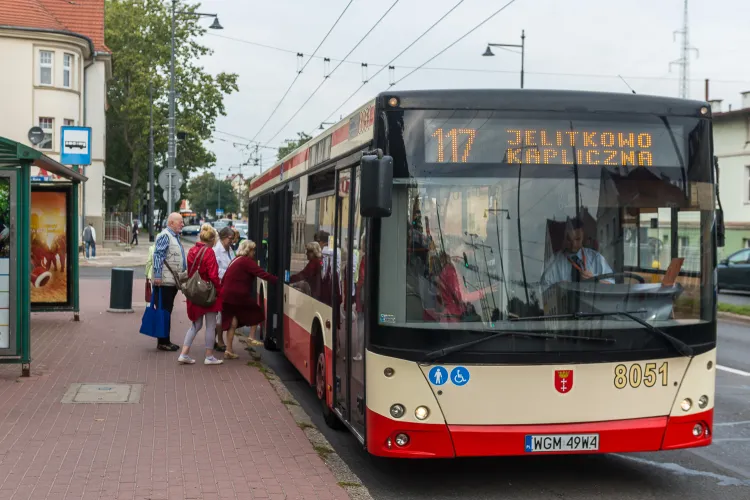 Do incydentu doszło w autobusie linii 117 w Sopocie.