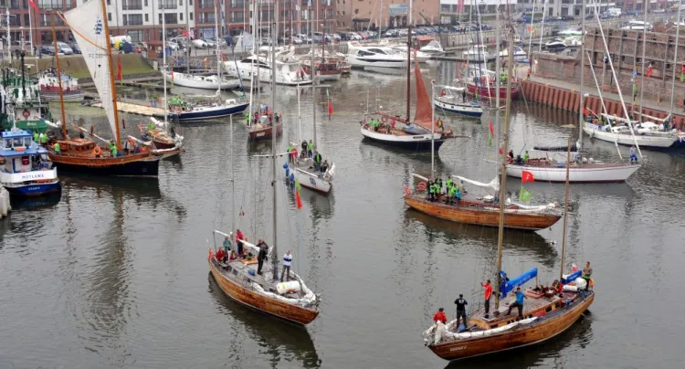 Do tej pory jachty stacjonowały w Gdańsku. Teraz będzie je można zobaczyć także w Gdyni.