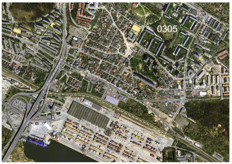 Wyłożony plan obejmuje teren pomiędzy ul. Unruga a terenami Bałtyckiego Terminalu Kontenerowego. 