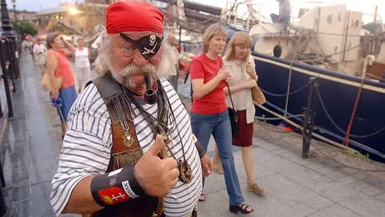 Zawsze na posterunku, wesoły, wręcz rubaszny - takiego zapamiętamy Pirata Andrzeja.