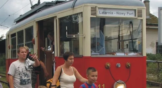Zabytkowym tramwajem będzie można dojechać z centrum Gdańska do Latarni Morskiej.