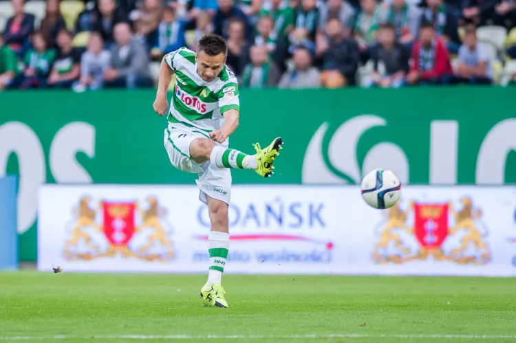 Sławomir Peszko strzelił w meczach przeciwko Lechii 4 gole. W biało-zielonych barwach reprezentacyjny skrzydłowy wciąż czeka na debiutancką bramkę. 