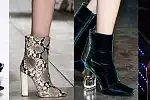 Trendy jesień/zima 2015-2016. Kolekcje Antonio Berardi, Laura Biaggiotti, Roberto Cavalli i Au Jour le Jour.