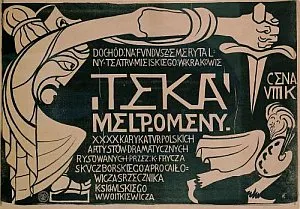 Na wystawie prezentowana jest także Teka Melpomeny, zawierająca karykatury artystów teatralnych tworzących w czasach Frycza.