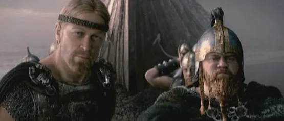 Kadr z filmu "Beowulf".