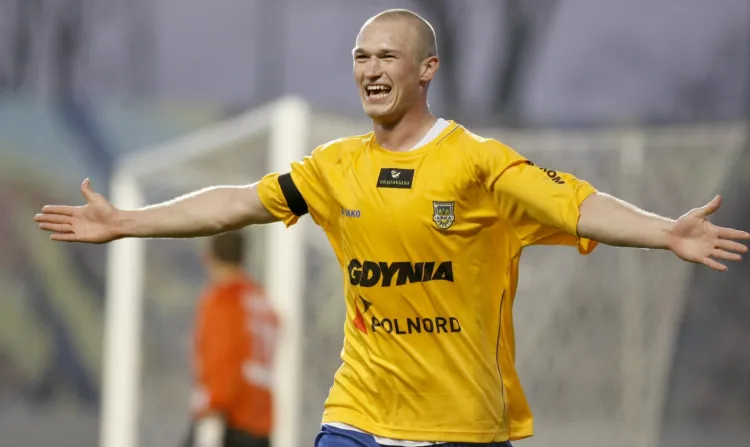 Tak Przemysław Trytko cieszył się 11 maja 2010 po strzeleniu swojego ósmego i jak na razie ostatniego gola dla Arki Gdynia w ekstraklasie, w wygranym meczu z Piastem Gliwice (2:0). 