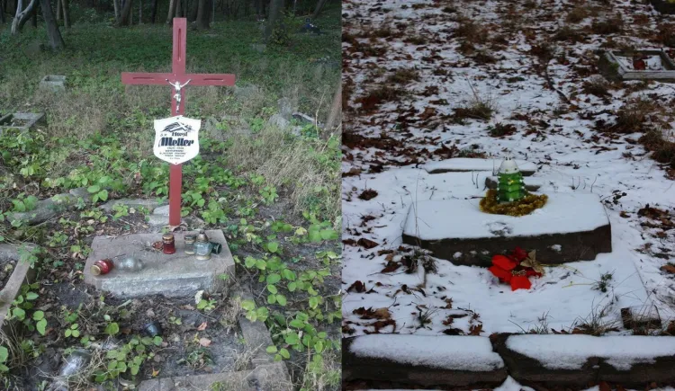 Jeszcze kilka miesięcy temu grób - choć skromny - prezentował przynajmniej nazwisko zmarłego. 9 stycznia nie było już na nim nawet krzyża z tabliczką.