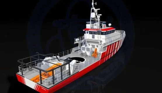Nowy statek ratowniczy Orkan na jesieni powinien trafić do Morskiej Służby Poszukiwania i Ratownictwa.