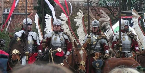 Jak zwykle jedną z atrakcji gdańskiej Parady Niepodległości był pokaz jazdy husarii.
