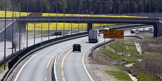 Jadąc nowym odcinkiem autostrady A1 zapłacimy 20 gr za każdy kilometr