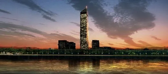 Najśmielszy jak dotąd zaprezentowany projekt wieżowca, który miały powstać w Gdańsku: 202-metrowy Big Boy Building na Przymorzu.
