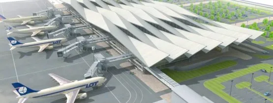Bez konkursu pieniądze dostanie m.in. por lotniczy w Rębiechowie na budowę nowego terminalu. Wedle wyliczeń projektantów ma on kosztować ok. 130 mln zł.