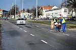 Aleja Grunwaldzka w Gdańsku. Miejsce planowanych prac drogowych.