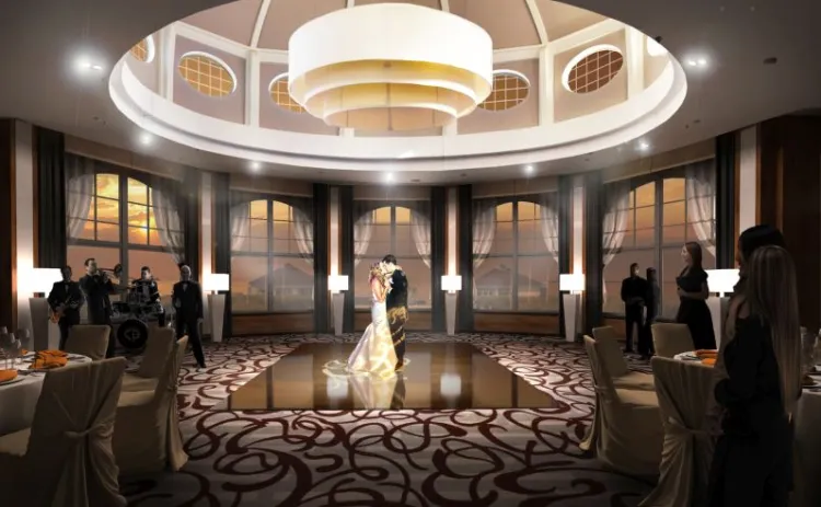 Nowa sala balowa to wymarzone miejsce nie tylko na wesele, ale też wiele innych uroczystości.