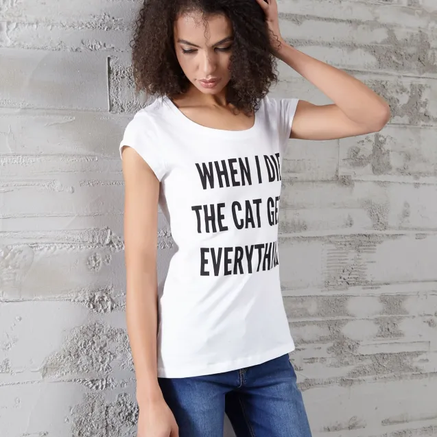 Cropp, When I die, the cat gets everything, 19,99zł