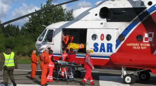 Dzięki błyskawicznej akcji ratowniczej pasażer Baltivii szybko trafił do gdyńskiego szpitala.