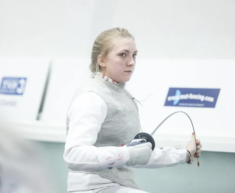 Anna Szymczak w reprezentacji Polski zdobyła tytuł drużynowej mistrzyni Europy juniorek we florecie.