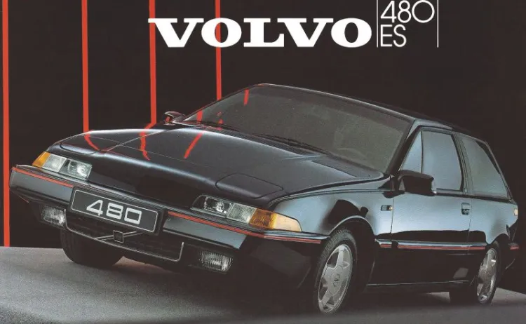 Volvo 480 ES - to było całkiem szybkie kombi. 