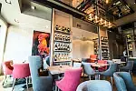 Wnętrze restauracji Przystanek Orłowo. Proj. Krystian Rassmus.
