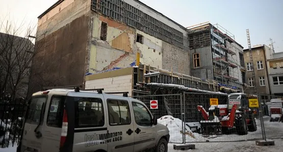 Przebudowa budynku dawnego kina Bałtyk ma się zakończyć do końca maja przyszłego roku
