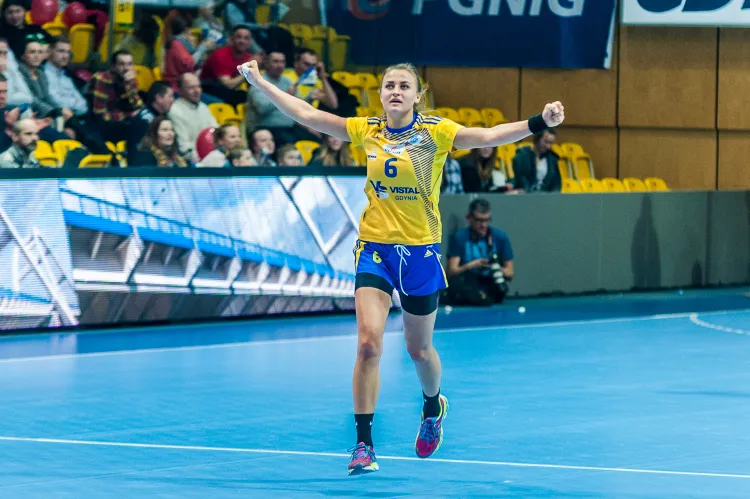 Emilia Galińska (na zdjęciu) została wybrana MVP turnieju finałowego Pucharu Polski, a szczypiornistki Vistalu Gdynia po raz trzeci z rzędu mogły cieszyć się z triumfu w tych rozgrywkach.