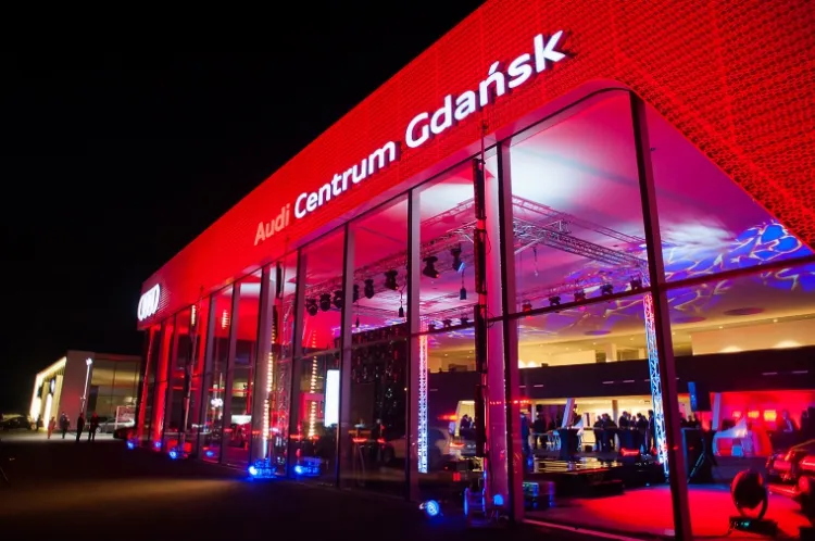 Audi Centrum Gdańsk - salon należący do dealera Plichta.
