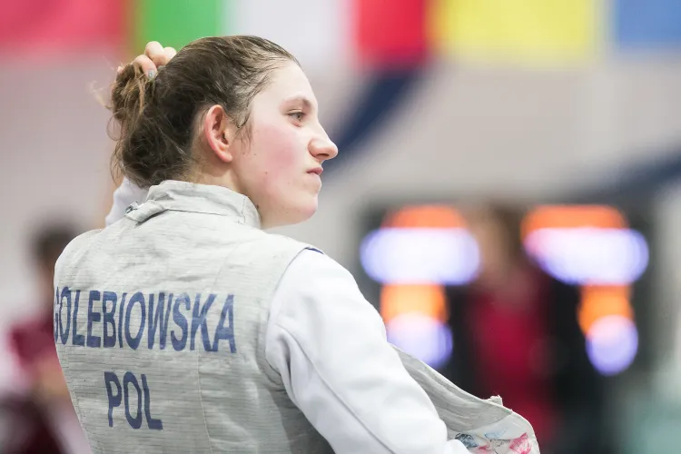 Natalia Gołębiowska w Płowdiw stanęła na najniższym stopniu  podium po turnieju drużynowym florecistek. 