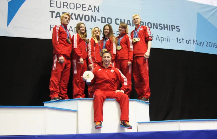 Trener Marcin Wołosz i jego podopieczni przywieźli z Finlandii worek medali.