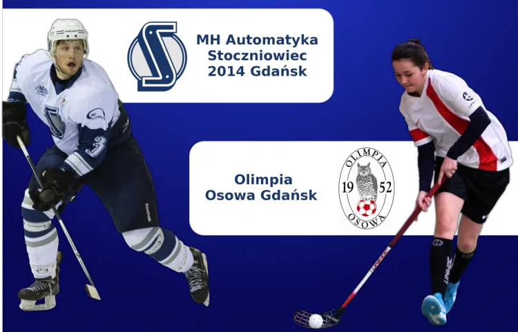Pokazowy mecz pomiędzy MH Automatyką Stoczniowiec a Olimpią Osowa jest jedną z form promocji hokeja na lodzie oraz unihokeja. 