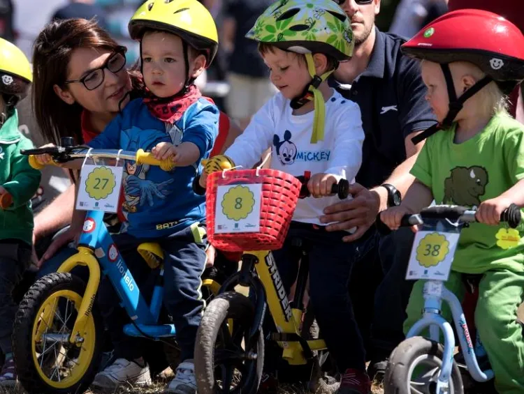 Blisko 200 dzieci ścigało się na rowerkach biegowych podczas 3.edycji cyklu Tupu-Tap MP2K Cup