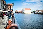 Właśnie w Gdańsku przypada półmetek pieszej wędrówki Leo Bloma z rodzinnego IJmuiden w Holandii do Sankt Petersburga w Rosji.