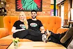 Aleksandra i Francesco Marras w oliwskiej kawiarni Coffee Perk.