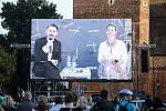 Wieczór z opera "Turandot" poprowadzili Jerzy Snakowski i Katarzyna Hołysz.