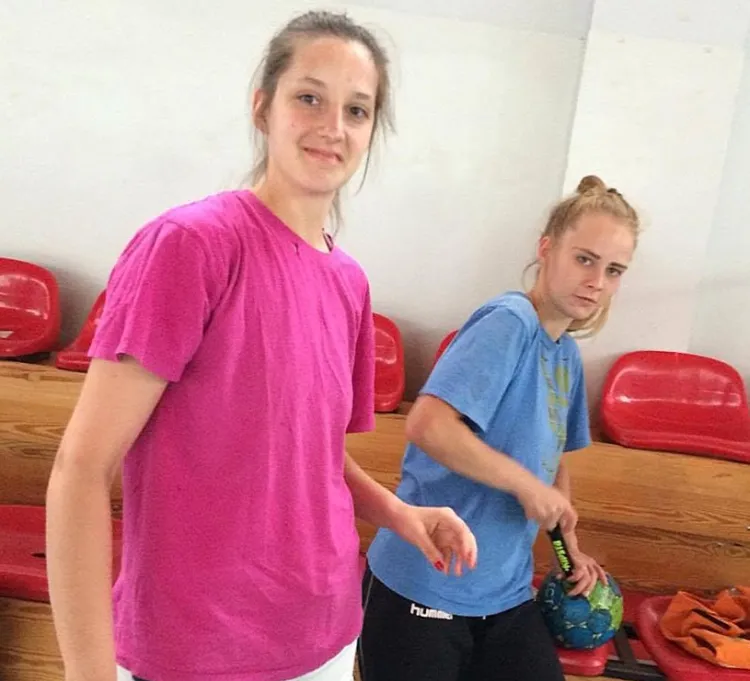 Joanna Gędłek (po lewej) oraz Aleksandra Bielak są dopiero na początku swojej sportowej kariery. 