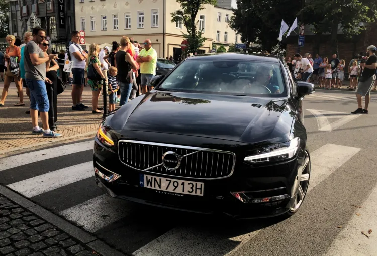 Najnowsze Volvo S90 podczas Energa Sopot Match Race. 