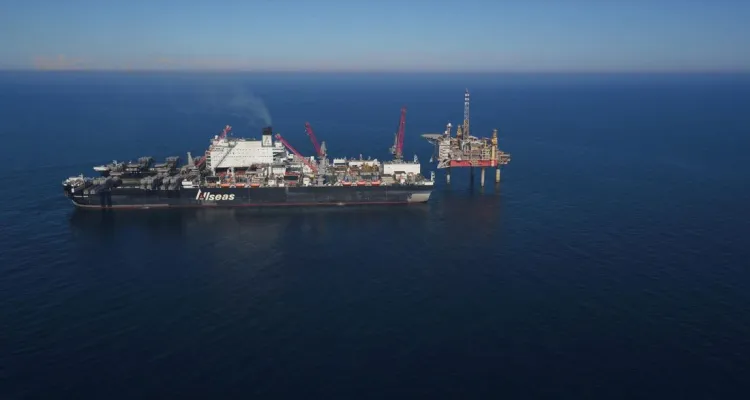 Wadliwa platforma MOPU została usunięta ze złoża Yme przy użyciu specjalistycznego statku "Pioneering Spirit". 
