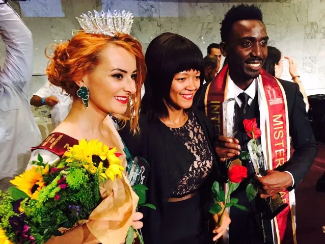 Iwona Cichosz (pierwsza od lewej), wkrótce po koronacji w Las Vegas. 25-latka jest pierwszą Polką w historii, która zdobyła prestiżowy tytuł Miss Świata Niesłyszących.