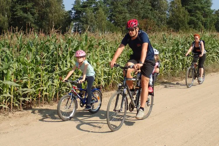 Piękna, słoneczna pogoda dopisała w realizacji III Rodzinnego Pikniku Rowerowego